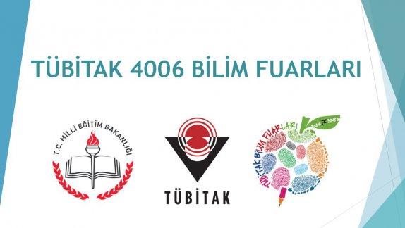 Tübitak 4006 Bilim Fuarı Destekleme Programına Hak Kazanan Okullarımız