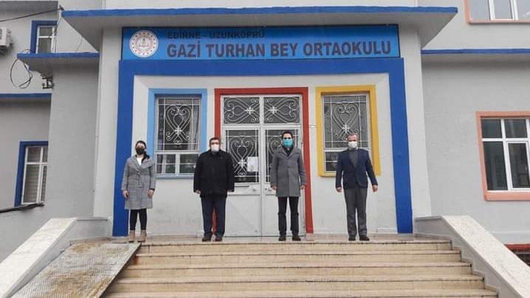 Gazi Turhan Bey Ortaokulu Destekleme ve Yetiştirme Kurslarına ziyaret gerçekleştirildi.