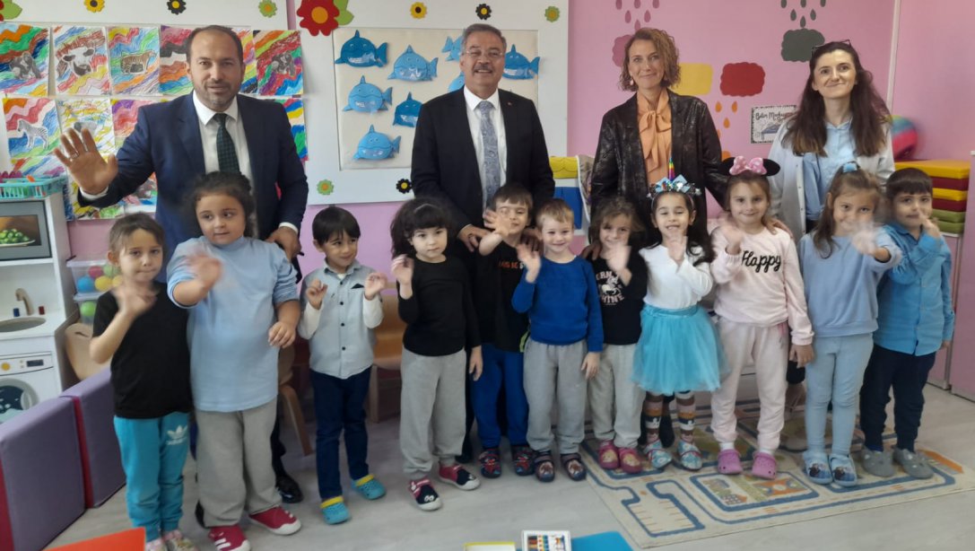 İl Milli Eğitim Müdürümüz Sayın Dr. Önder ARPACI Gökçen Seven Kızılay Anaokulunu Ziyaret Etti.