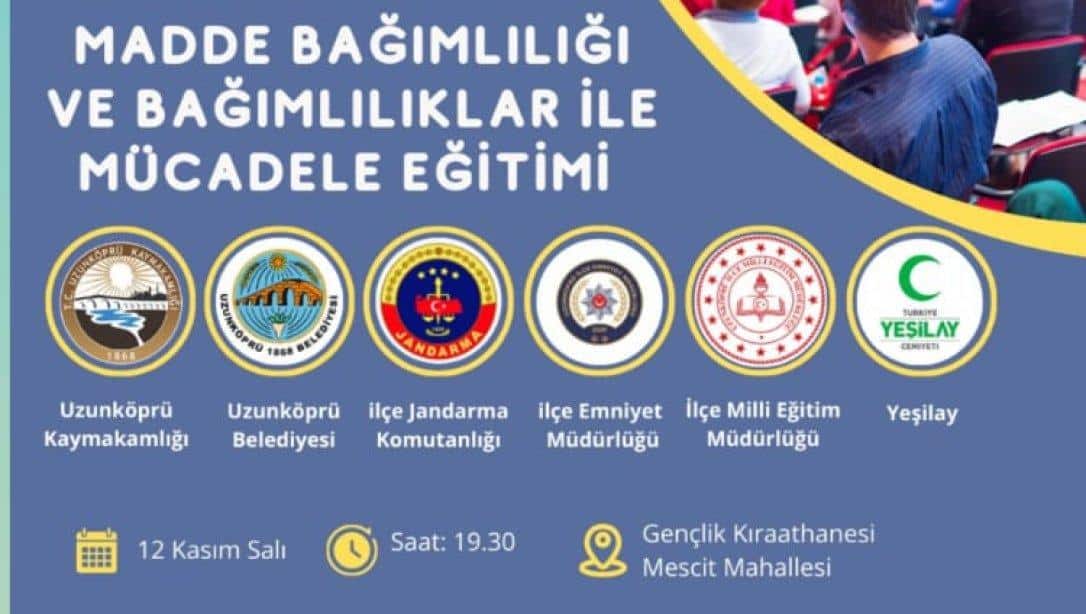 Madde Bağımlılığı ile Mücadele Eğitimi 