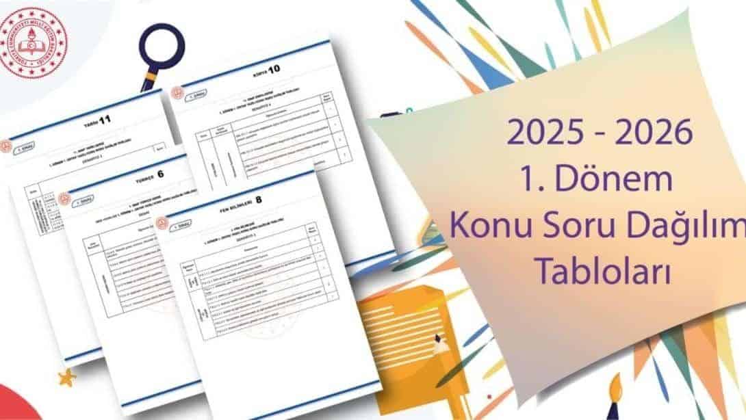 BİRİNCİ DÖNEM ORTAK YAZILI SINAVLARA YÖNELİK 