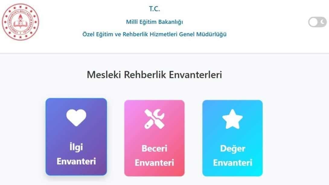 ÖĞRENCİLERİN MESLEKİ YÖNELİMLERİNİ GÜÇLENDİRECEK ENVANTERLER UYGULANACAK